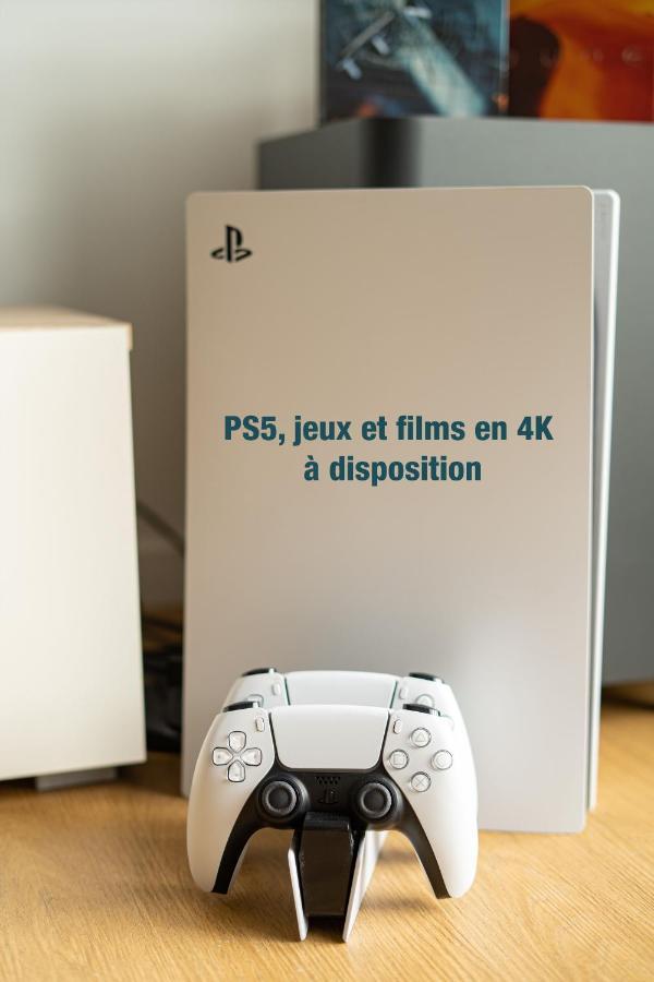 Capsule Nature & Photos - Jacuzzi - Netflix & Home Cinema - Ps5 & Jeu Thun-Saint-Martin Luaran gambar